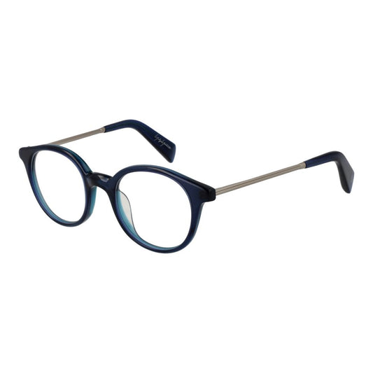 Yohji Yamamoto Blaue Acetat-Brille (Gestell)
