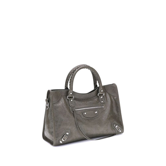 Balenciaga Grüne Kalbsleder Bos Taurus Schultertasche