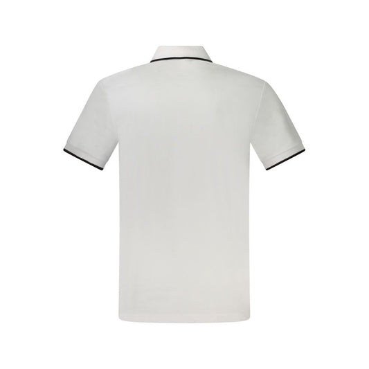 Hugo Boss Poloshirt aus weißer Baumwolle