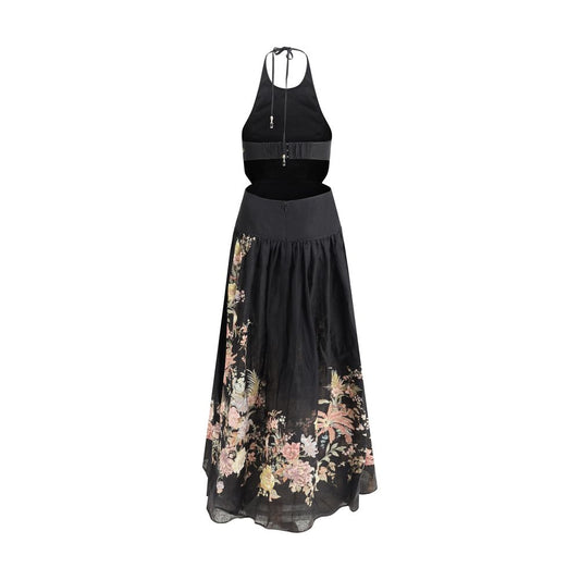 Zimmermann Black Linen Casual Dress