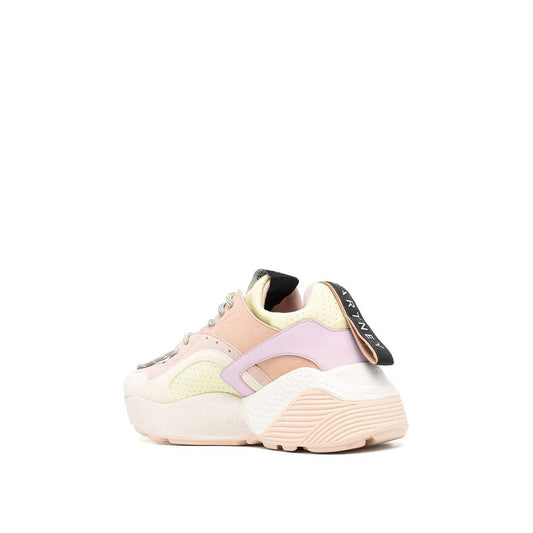 Stella McCartney Mehrfarbige Vegane Leder-Sneaker mit Klobigem Profil