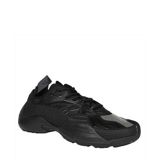 Lanvin schwarze Sportschuhe aus Polyethylen