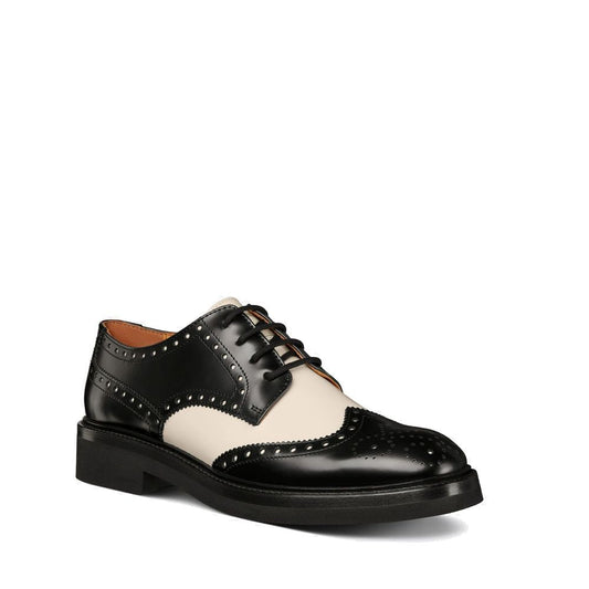 Dior Oxfords und Derbies aus schwarzem Kalbsleder