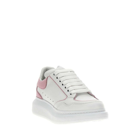 Alexander McQueen Sneaker aus weißem Kalbsleder in niedriger Ausführung