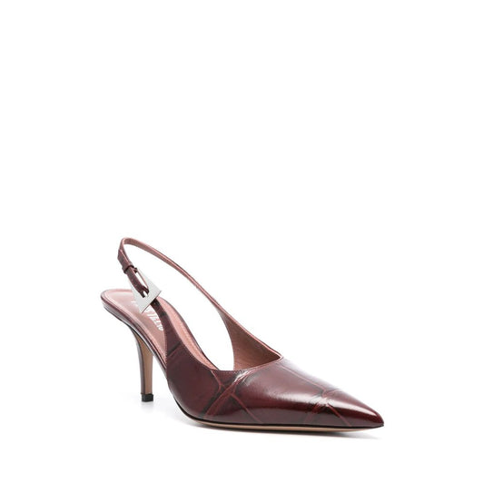 Paris Texas Jessica Slingback-Pumps aus Leder