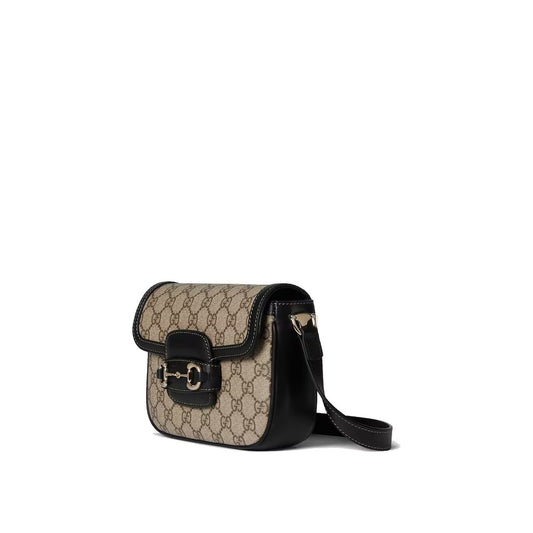 Weiche kleine Schultertasche „Gucci Horsebit 1955“