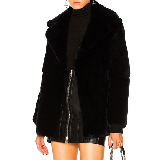 Alberta Ferretti – Friday – Kaninchenfelljacke