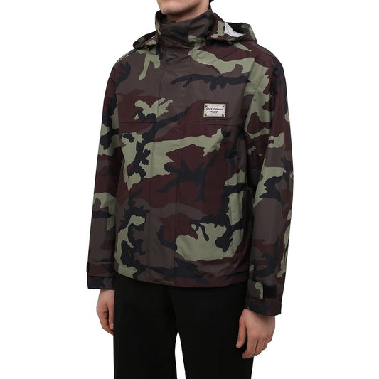 Dolce & Gabbana Camouflage-Jacke