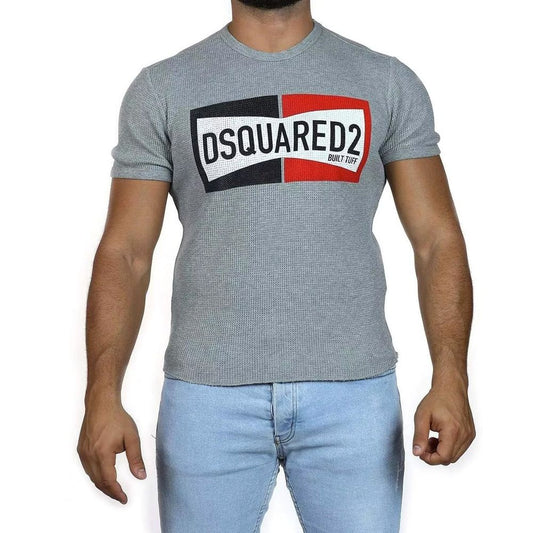 Dsquared² Zweifarbiges Logo-T-Shirt