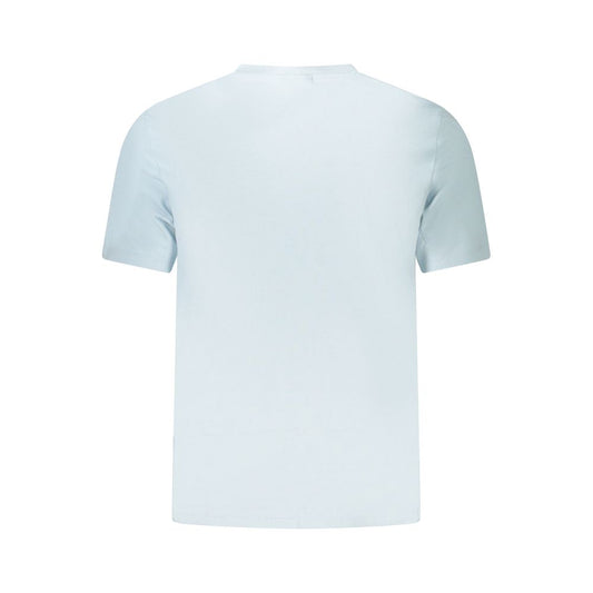 Calvin Klein Herren-T-Shirt aus blauer Baumwolle
