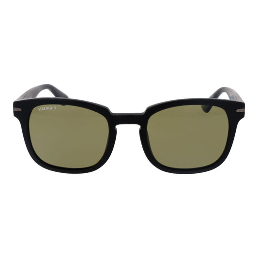 Serengeti Schwarze Unisex-Sonnenbrille
