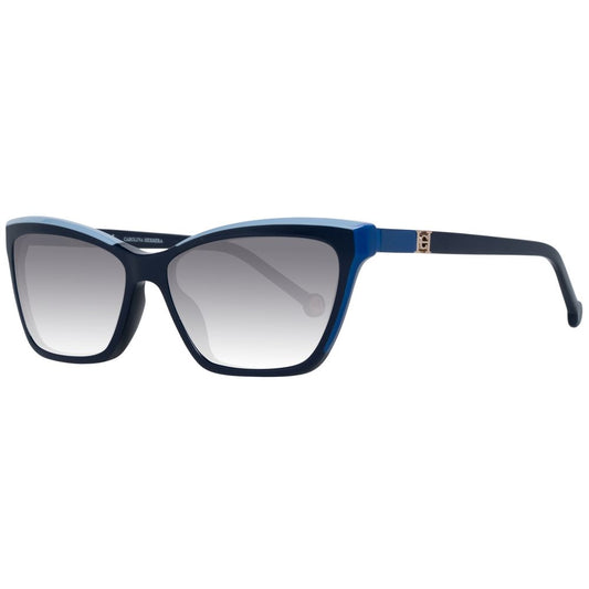 Carolina Herrera Blaue Sonnenbrille aus Kunststoff