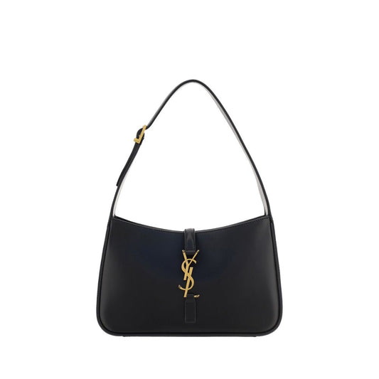 Saint Laurent Schultertasche aus schwarzem Kalbsleder (Bos Taurus)