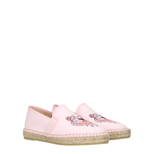 Kenzo Rosa Stoff-Espadrilles