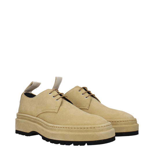 Jacquemus Beige Oxfords und Derbys aus Leder