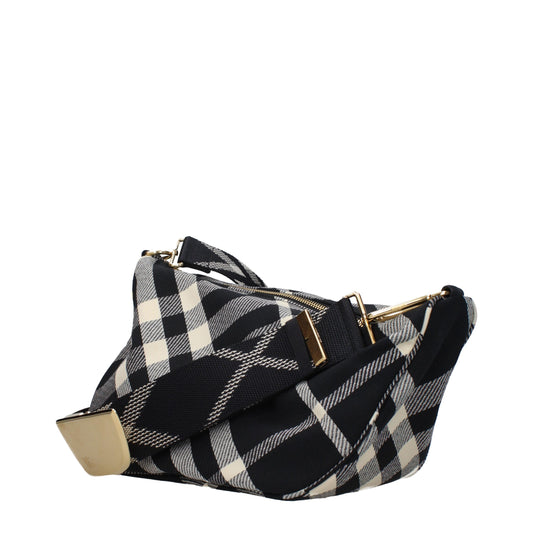 Burberry – Umhängetaschen aus schwarzem Stoff