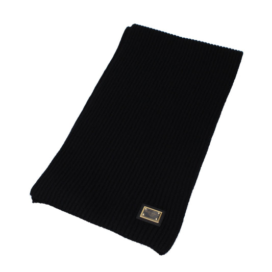 Dolce & Gabbana Schwarze Kaschmirschals