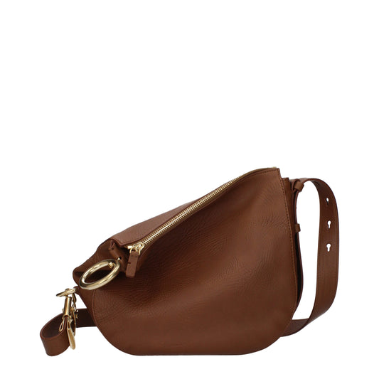 Burberry Braune Umhängetaschen aus Leder