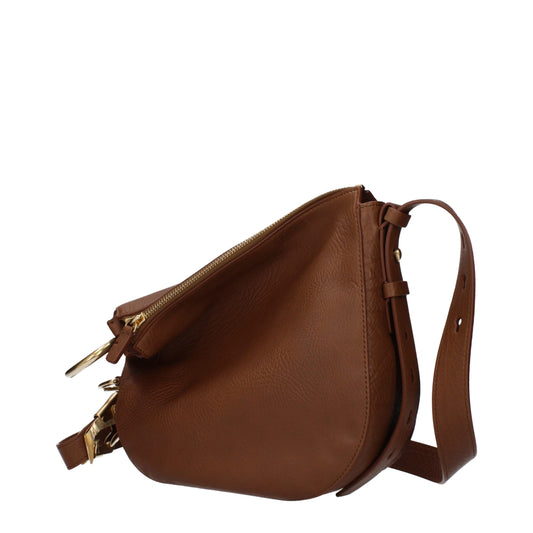 Burberry Braune Umhängetaschen aus Leder