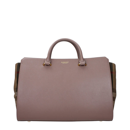 Burberry Handtaschen aus grauem Leder