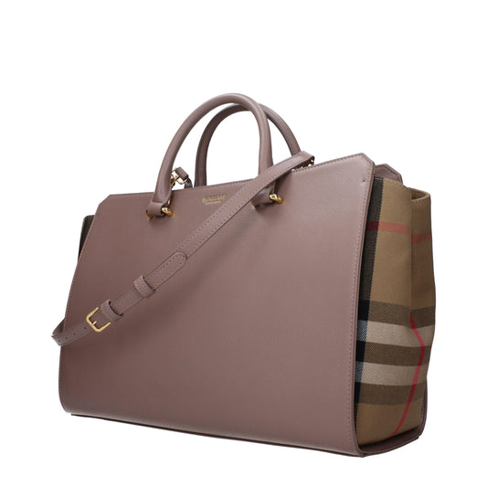 Burberry Handtaschen aus grauem Leder