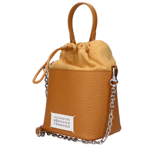 Maison Margiela braune Lederhandtasche