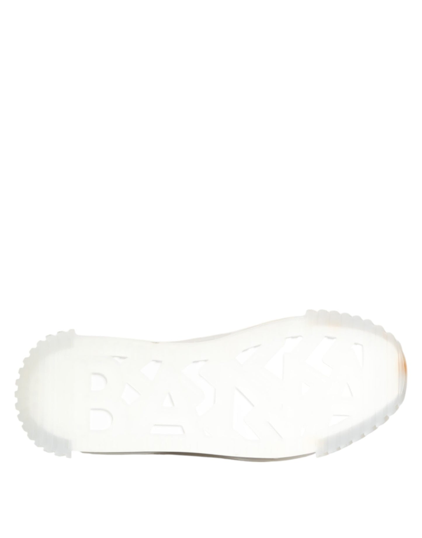 Dolce & Gabbana Silber Schwarz Nylon NS1 Low Top Sneakers Schuhe