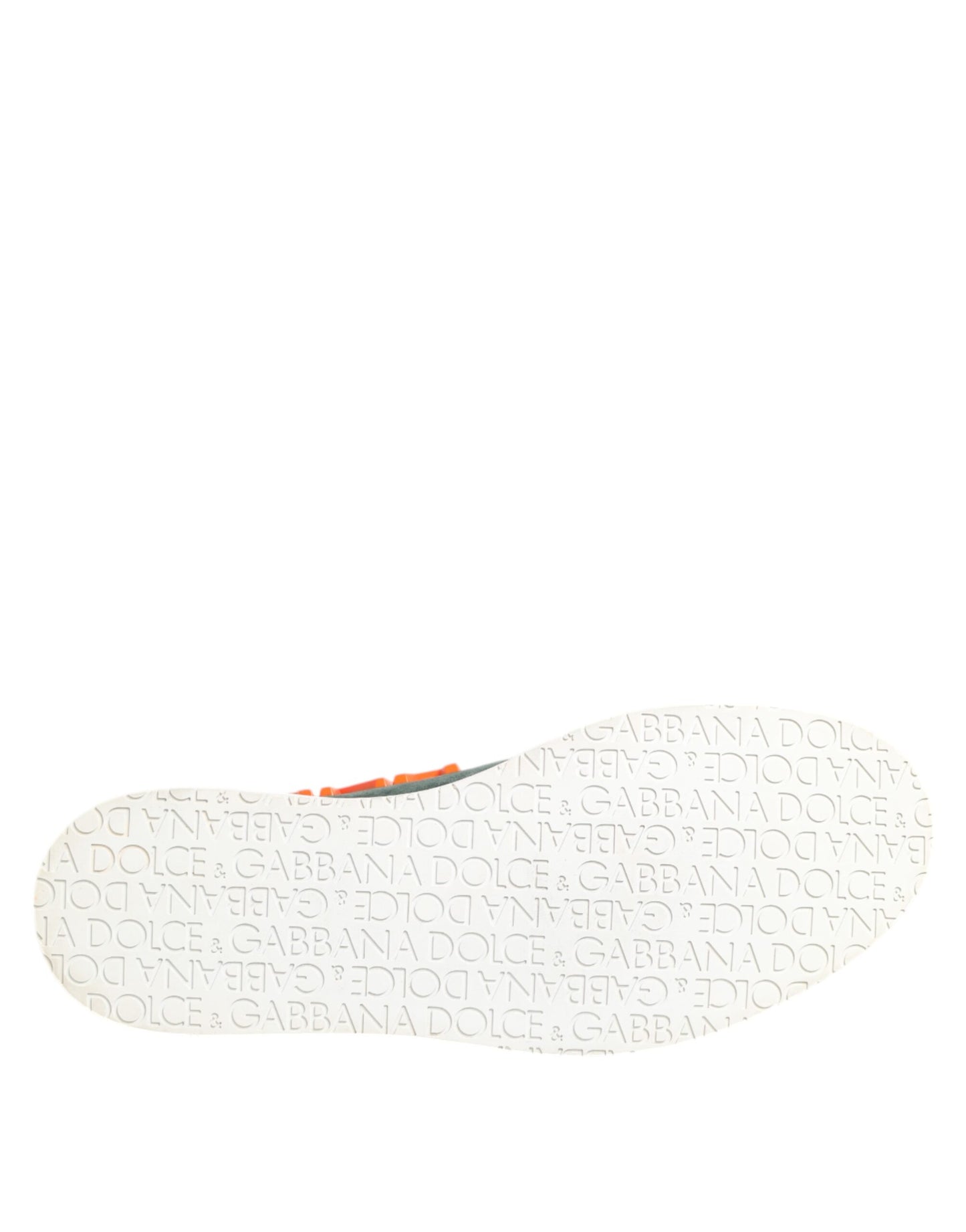 Dolce & Gabbana Grün Derby Logo Casual Herren Sneakers Schuhe