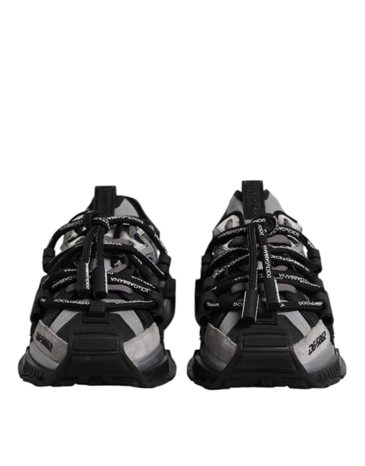Dolce & Gabbana – Mehrfarbige Space-Sneakers mit Einsätzen