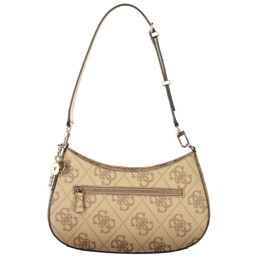 Guess Jeans Beige Polyethylene Women Handbag