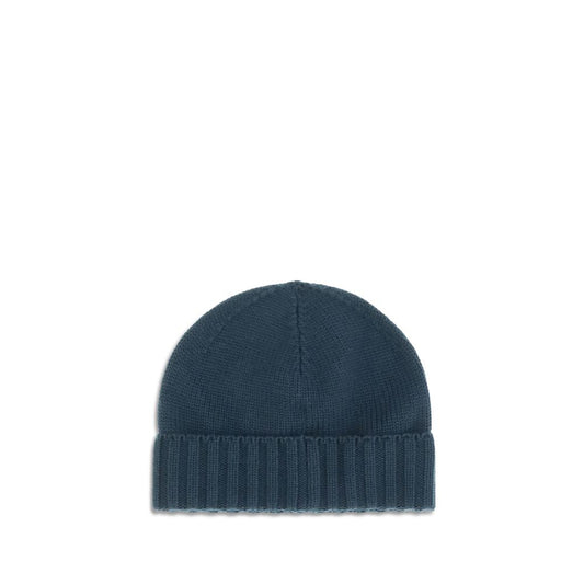 Kiton Green Wool Beanie