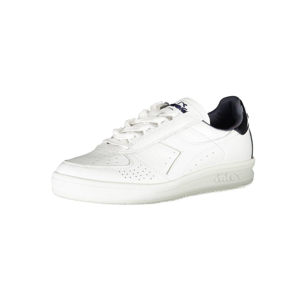 Diadora – Sneaker aus weißem Stoff