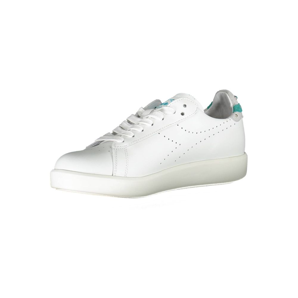 Diadora – Sneaker aus weißem Stoff