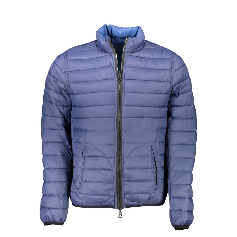 US POLO ASSN. Blaue Nylon-Herrenjacke