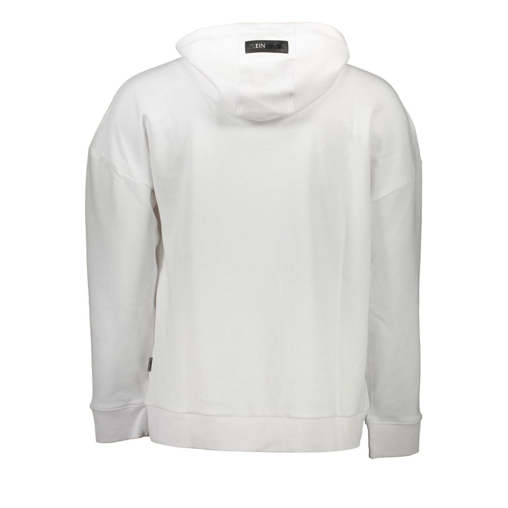 Plein Sport Weißer Baumwollpullover für Herren