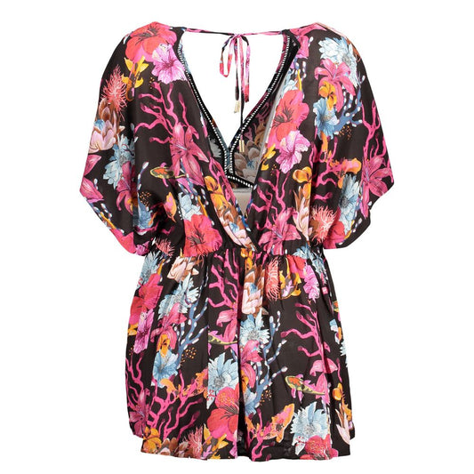 Desigual Schwarzes Baumwollkleid