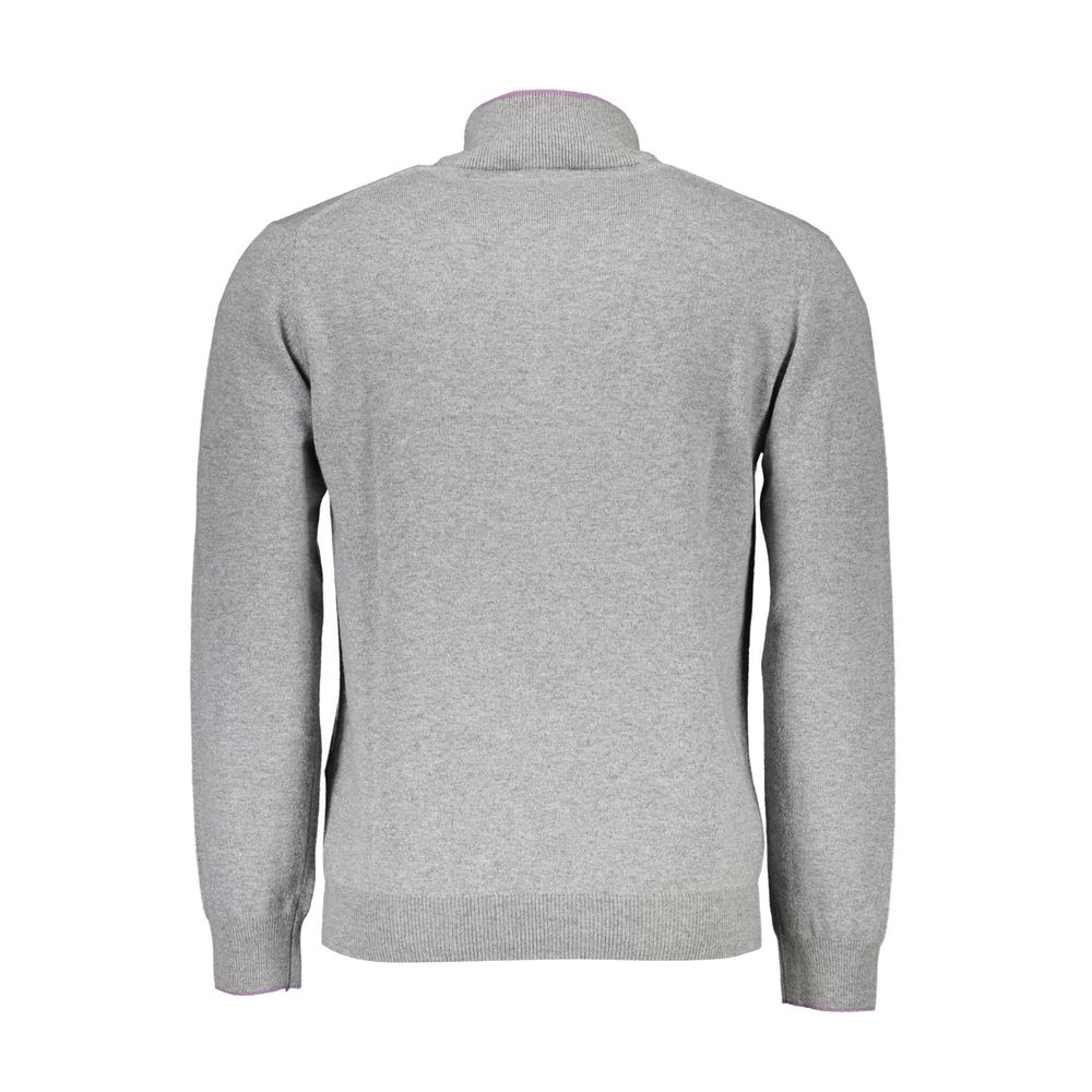 Grauer Wollpullover von Harmont & Blaine