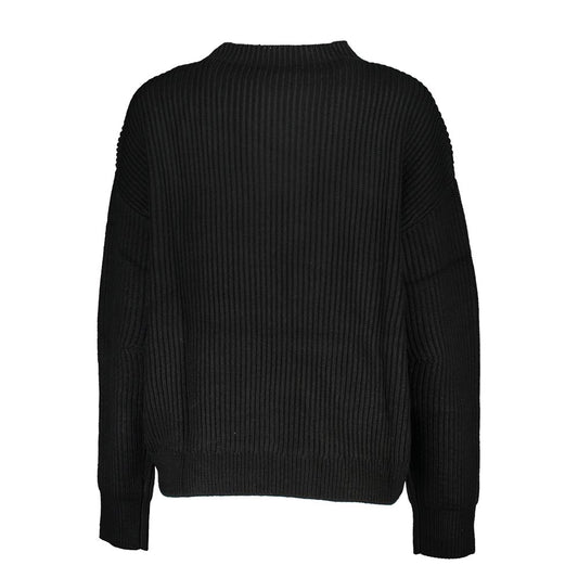 Patrizia Pepe Black Fabric Sweater