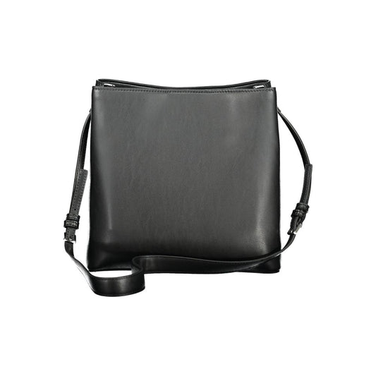 Calvin Klein Schwarze Polyester-Handtasche