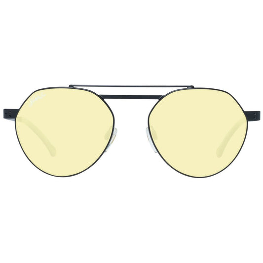 Hally&Son – Schwarze Metallsonnenbrille
