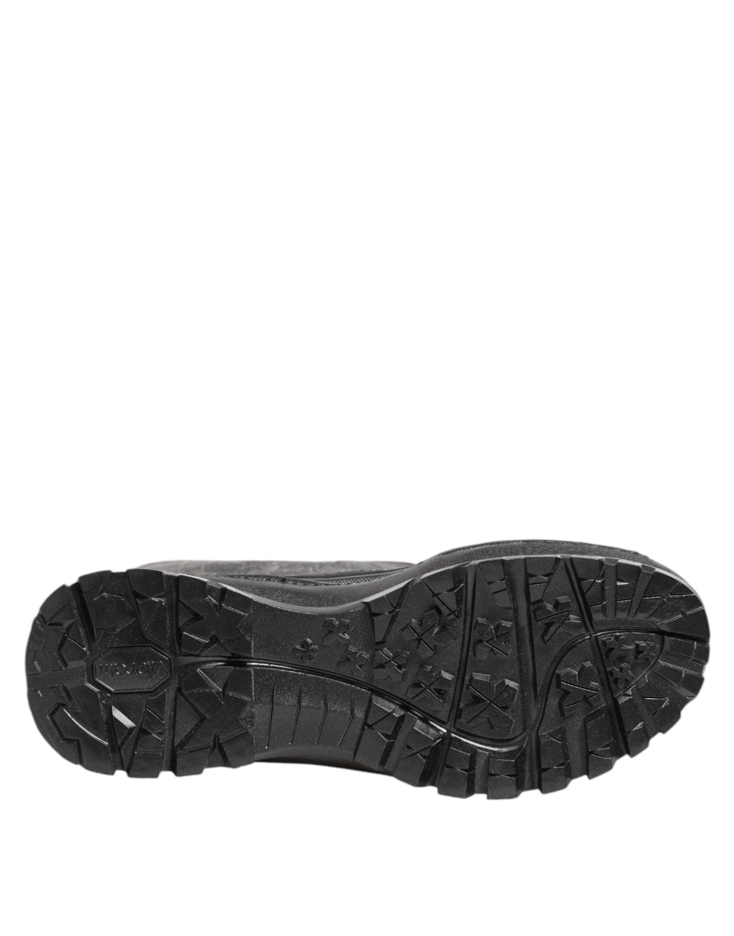 Dolce & Gabbana Metallic Black Pull On Regenstiefel Schuhe