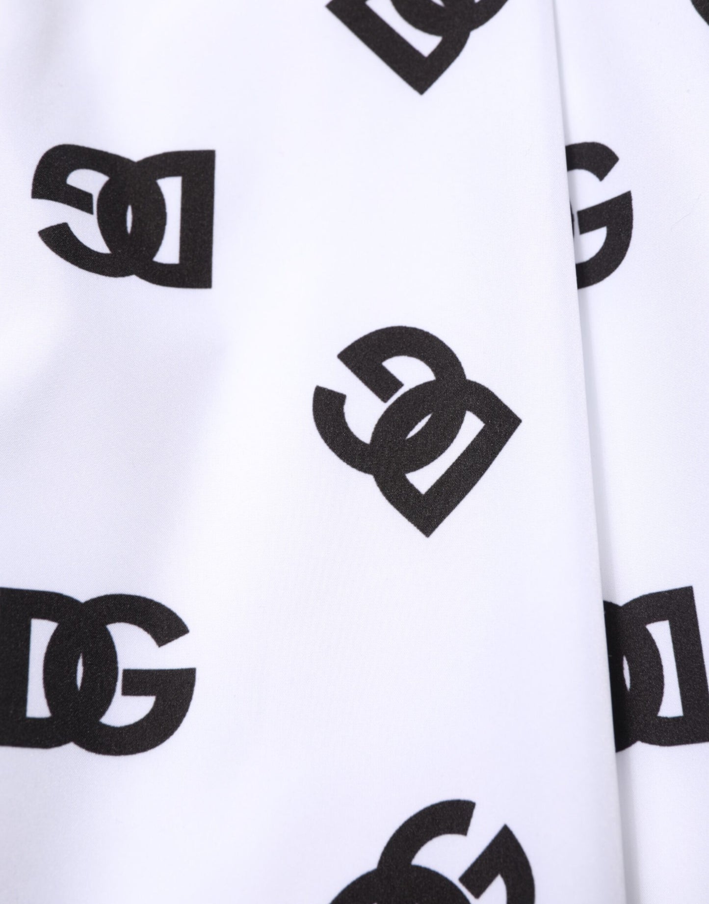 Dolce & Gabbana – Enge Jeanshose aus Baumwolle mit Logo in Weiß