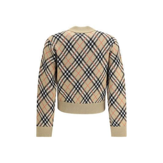 Burberry Karierte Strickjacke