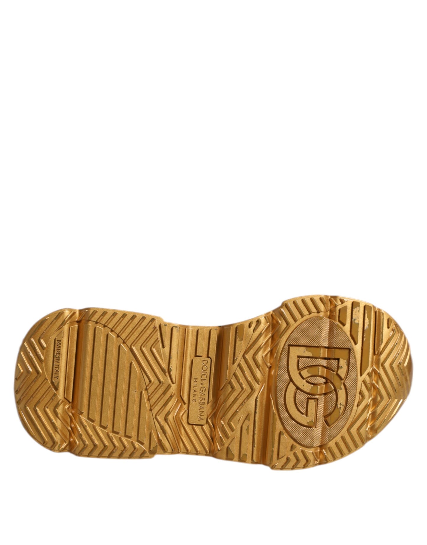 Dolce & Gabbana Daymaster Low Top Sneakers in Weißgold