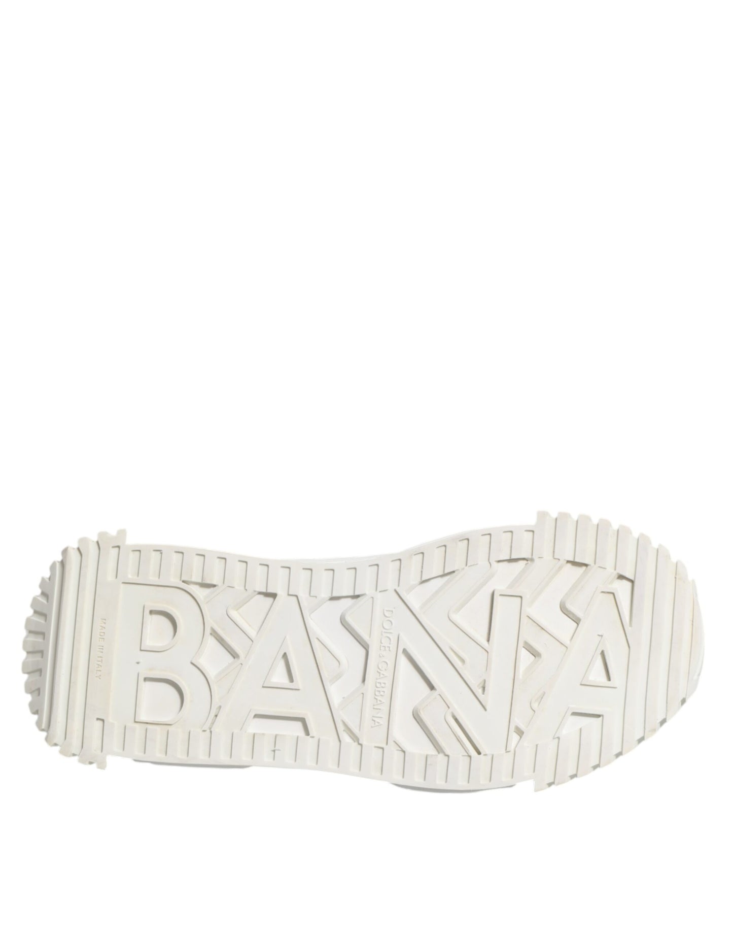 Dolce & Gabbana – Weiße NS1-Schnür-Sneaker mit niedrigem Schaft