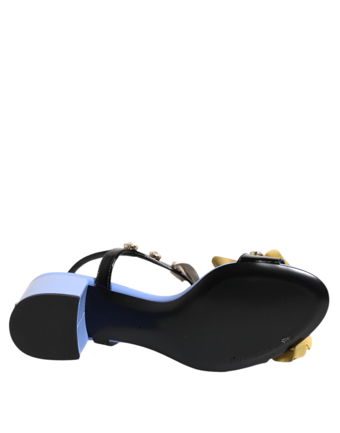 Dolce & Gabbana Mehrfarbige Blumenkristall-Keira-Sandalen