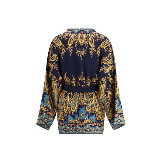 Etro Mehrfarbige Strickjacke