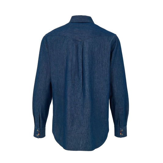 Paul Smith Blauer Baumwoll-Denim