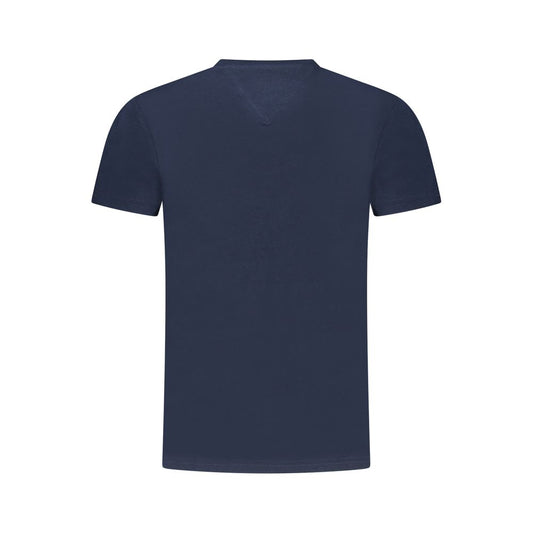 Tommy Hilfiger Damen-T-Shirt aus Baumwolle, Blau