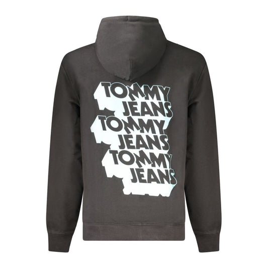 Tommy Hilfiger – Schwarzer Baumwollpullover für Herren